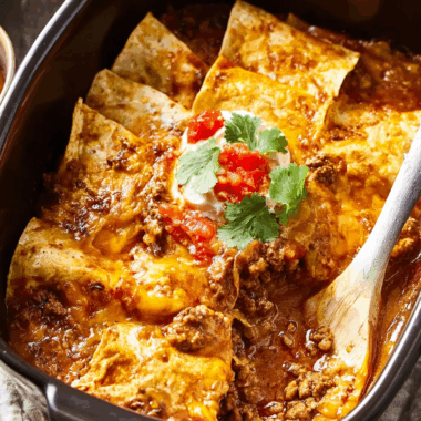 Beef Enchilada Casserole