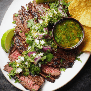 Grilled Cilantro-Lime Marinated Steak