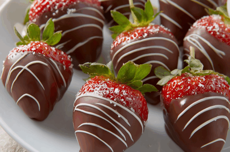 Decadent Hand-Dipped Chocolate Strawberries
