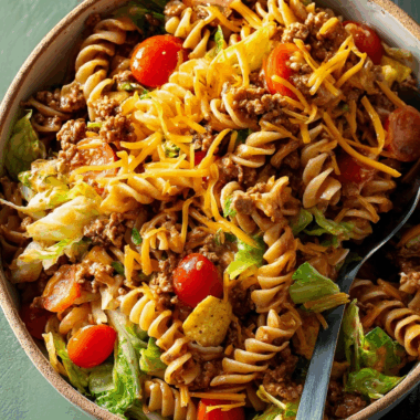 Zesty Tex-Mex Taco Pasta Salad Delight
