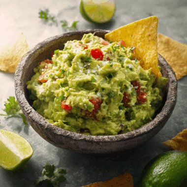 Creamy Zesty Mexican Guacamole Delight