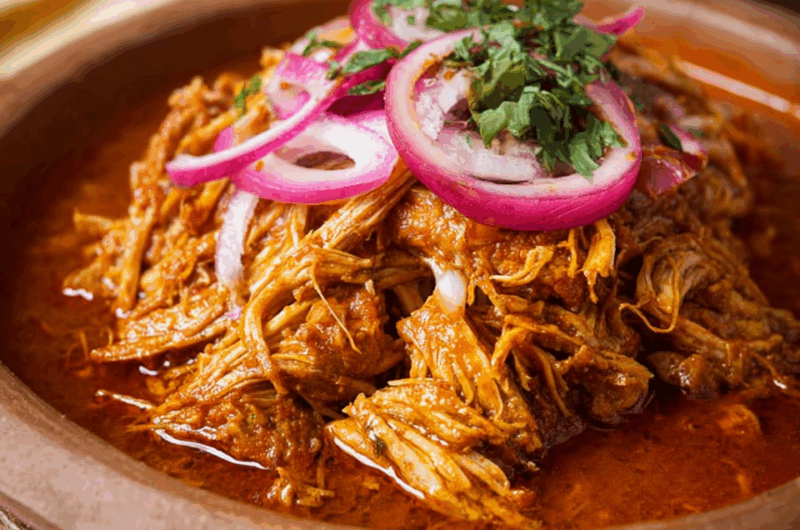 Slow-Roasted Yucatán Pork with Achiote and Citrus Marinade