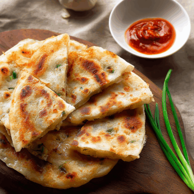 Flakiest Chinese Scallion Pancakes (Cong You Bing)