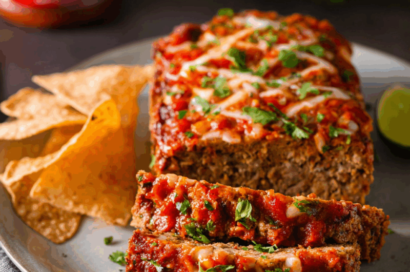 Zesty Mexican-Inspired Taco Meatloaf