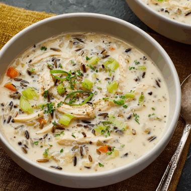 Velvety Chicken & Wild Rice Delight