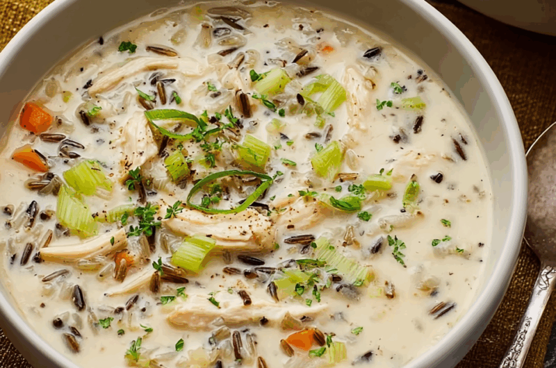 Velvety Chicken & Wild Rice Delight
