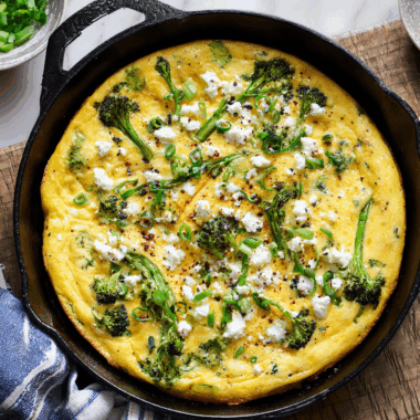 Wholesome Vegetable Frittata with Fresh Herbs