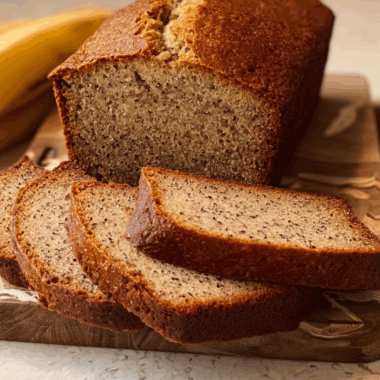 Moist & Fluffy Banana Bread Straight from Your Bread Maker