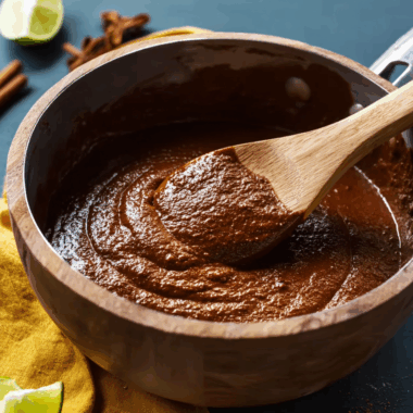 Rich, Velvety Mole Sauce with Deep Flavors