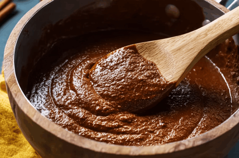 Rich, Velvety Mole Sauce with Deep Flavors