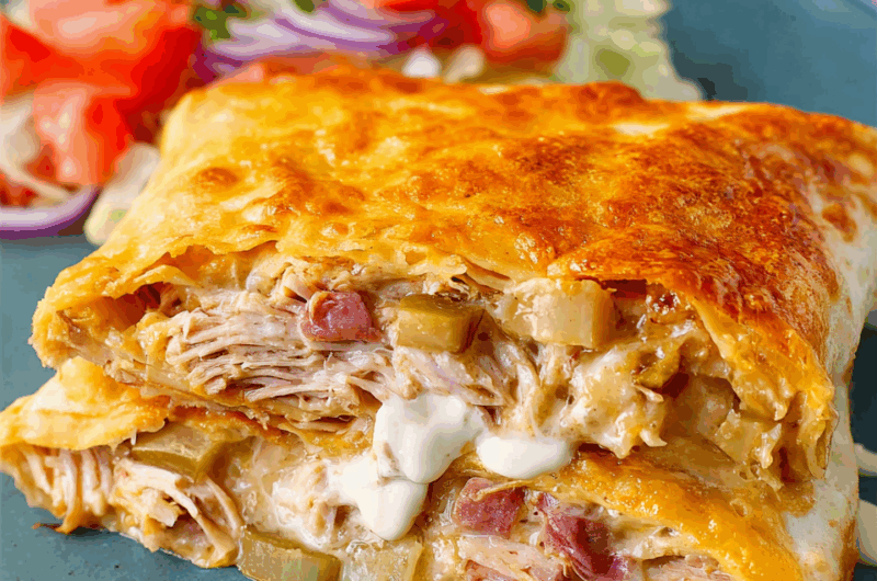 Creamy Slow-Cooked Chicken Enchilada Delight
