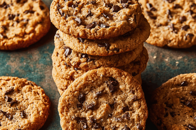 Luxurious Hotel-Style Chocolate Chip & Walnut Cookies