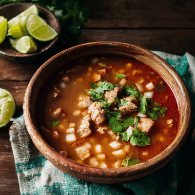 Traditional Mexican Red Menudo: A Hearty Comfort Dish