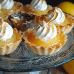 Zesty Lemon Curd Tarts with Buttery Pastry Shells