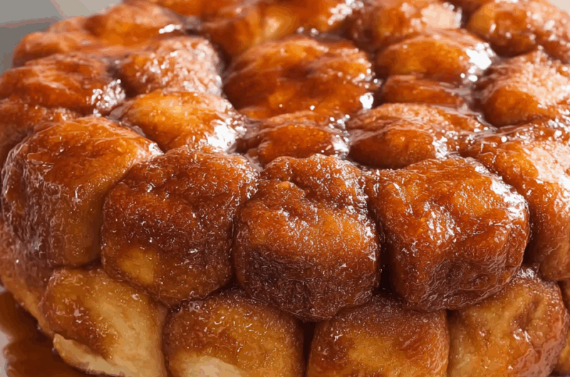 Gooey Cinnamon Sugar Pull-Apart Monkey Bread