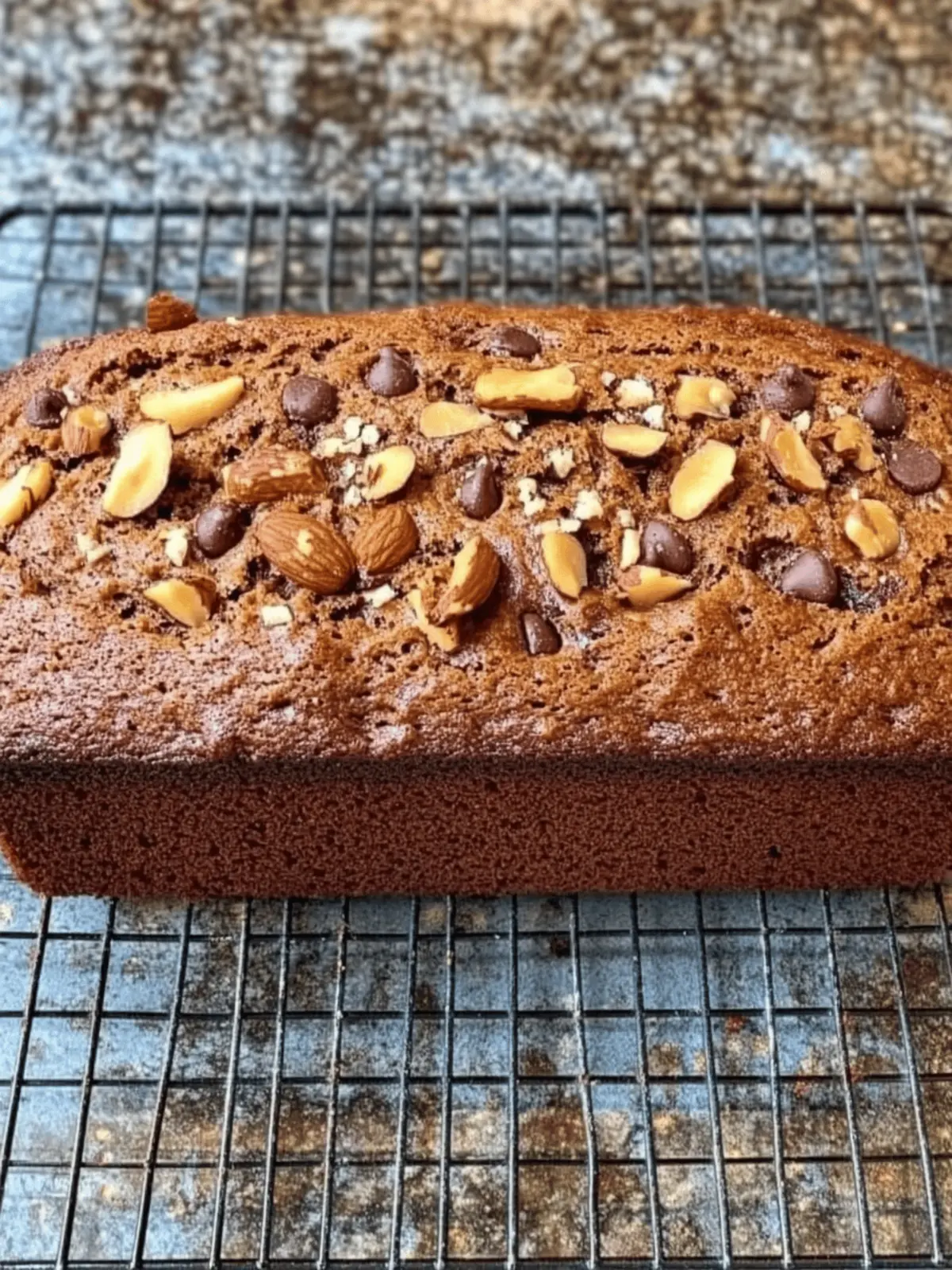 Chocolate Chip Walnut Banana Bread