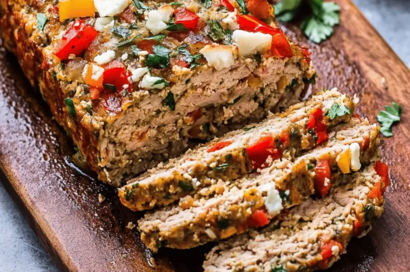 Mediterranean Turkey Meatloaf
