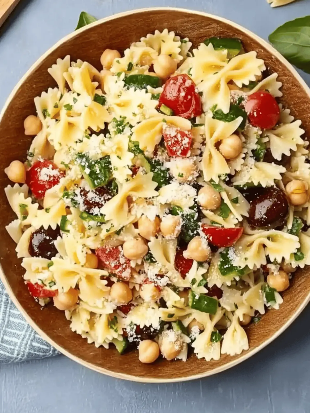 Chickpea Pasta Salad
