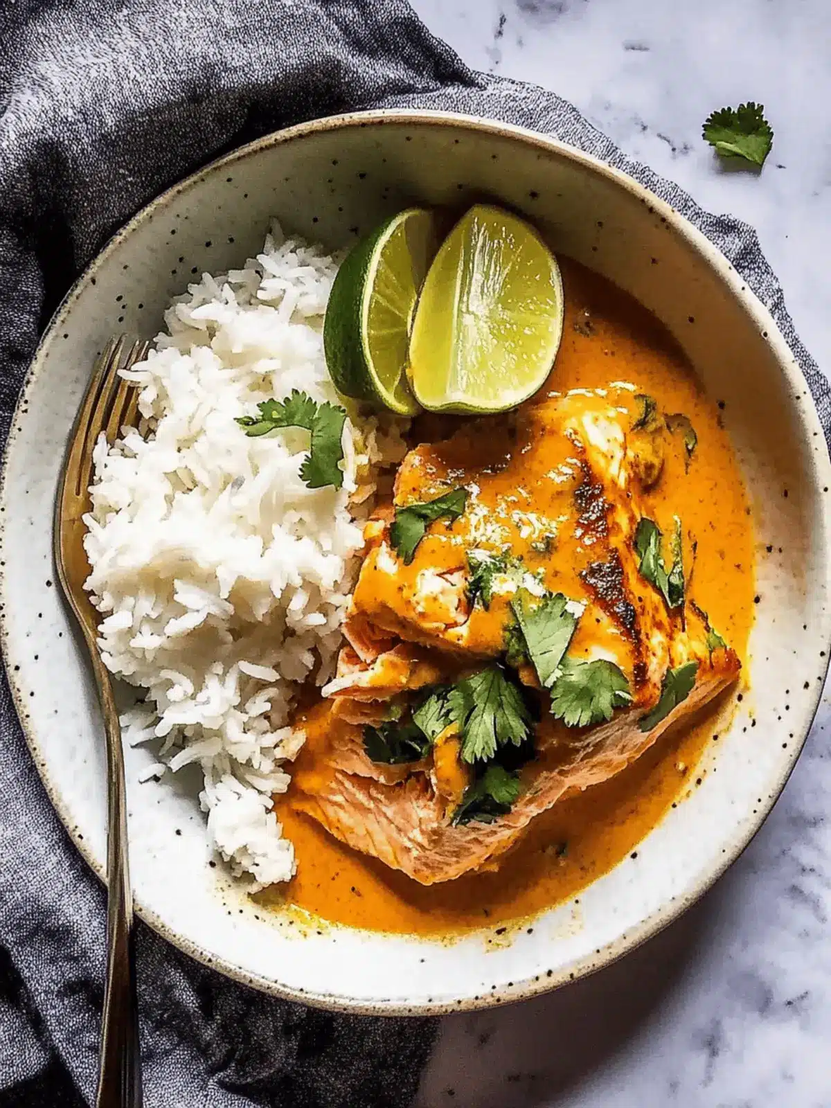 Coconut Curry Salmon