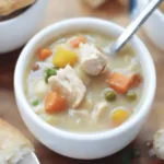 Slow Cooker Chicken Pot Pie Soup