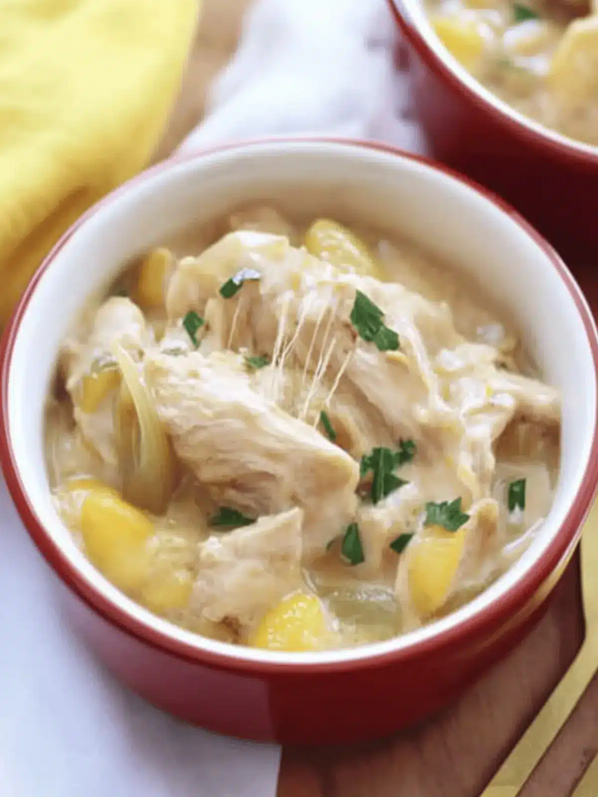 Creamy Slow Cooker Pepperoncini Chicken