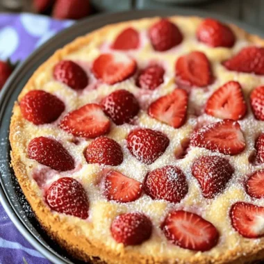 Strawberry Torte