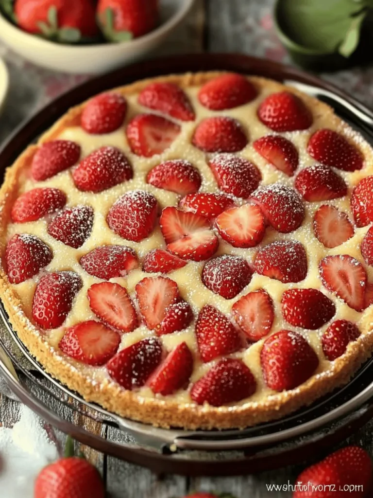 Strawberry Torte