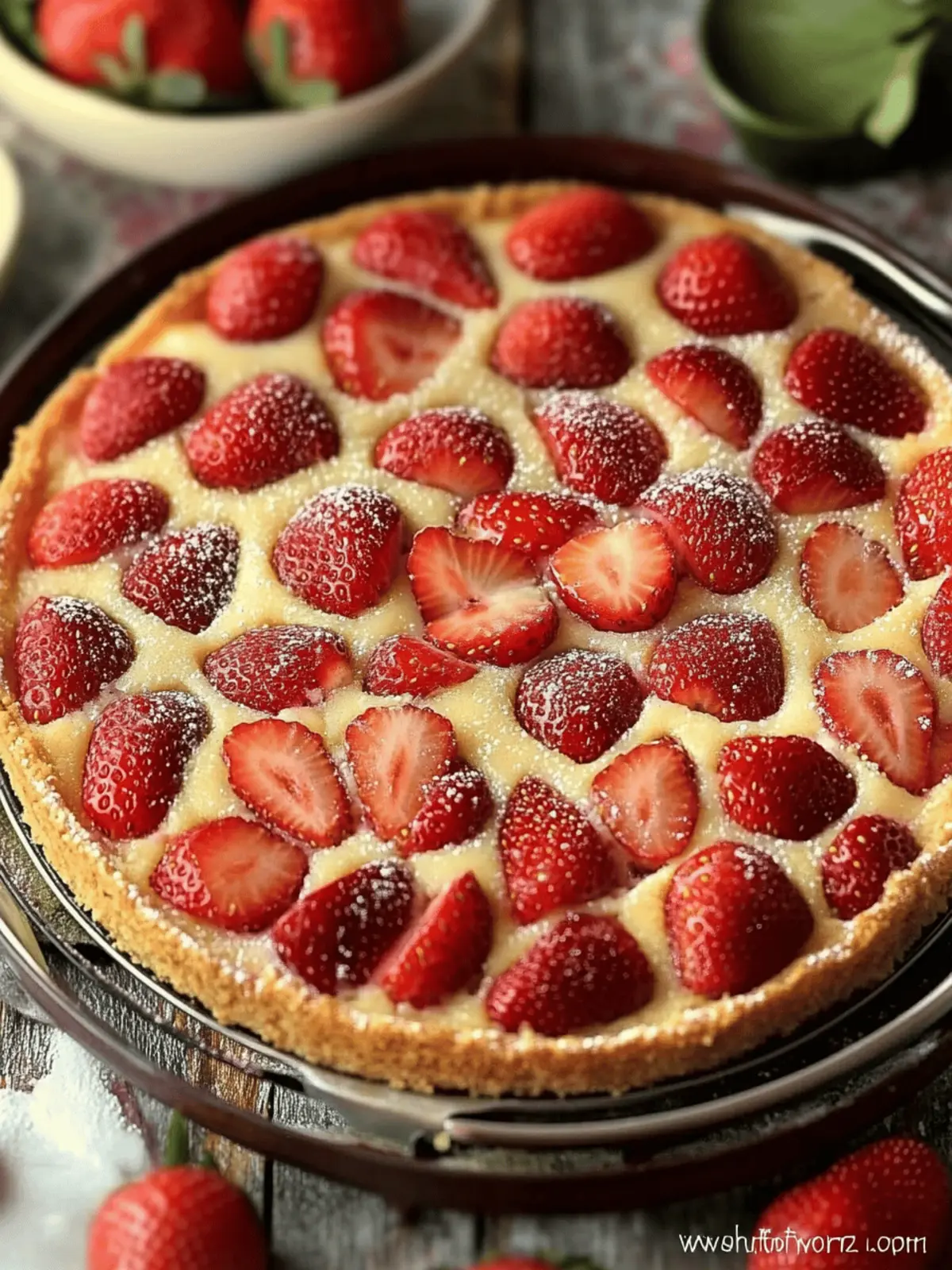 Strawberry Torte