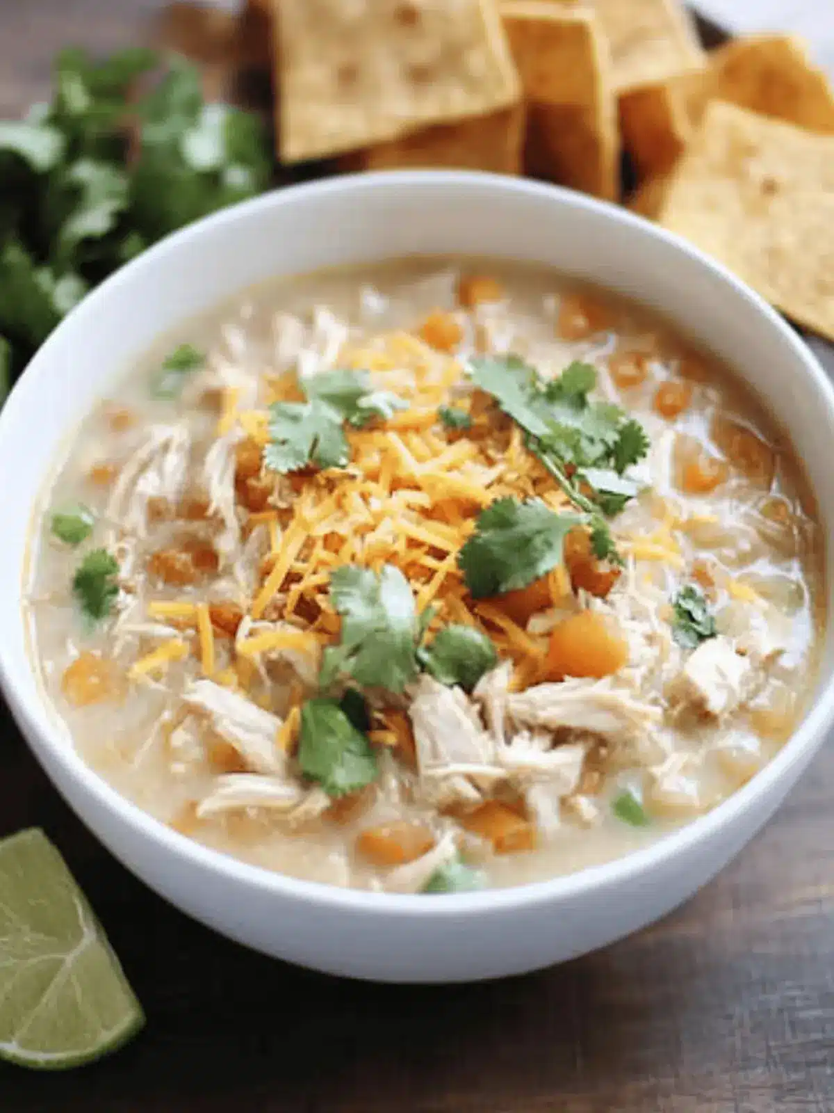 Slow Cooker White Chicken Chili