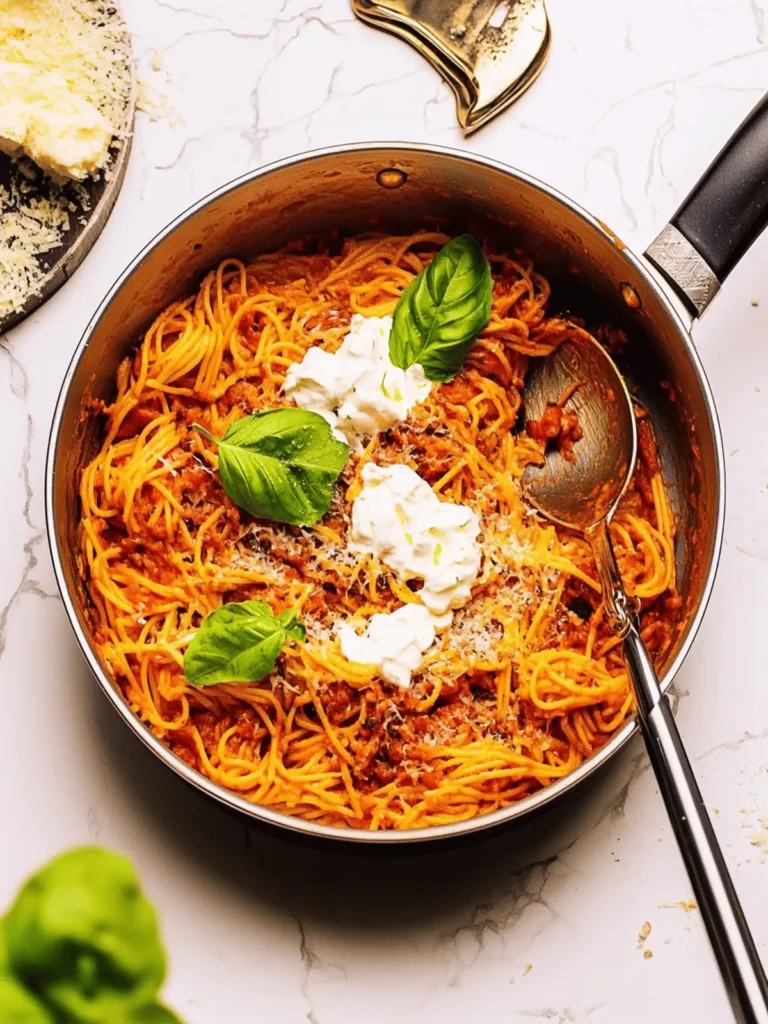 One Pot Pasta Magic: Quick Comfort in Every Bite 2 One Pot Pasta