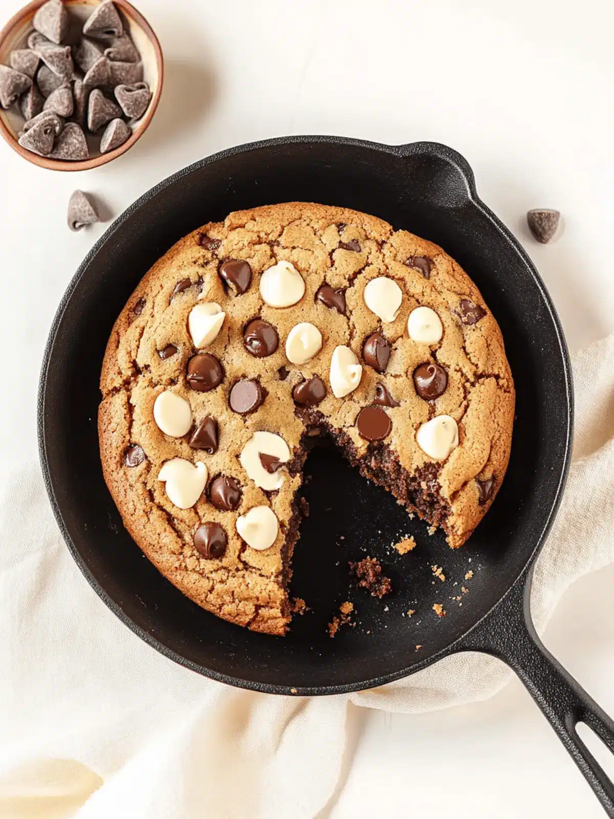 Giant Chocolate Chip Cookie