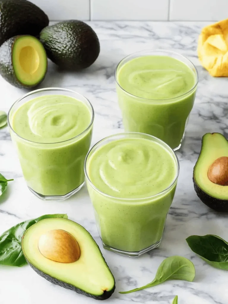 Creamy Avocado Smoothie That Will Kickstart Your Day 2 Avocado Smoothie