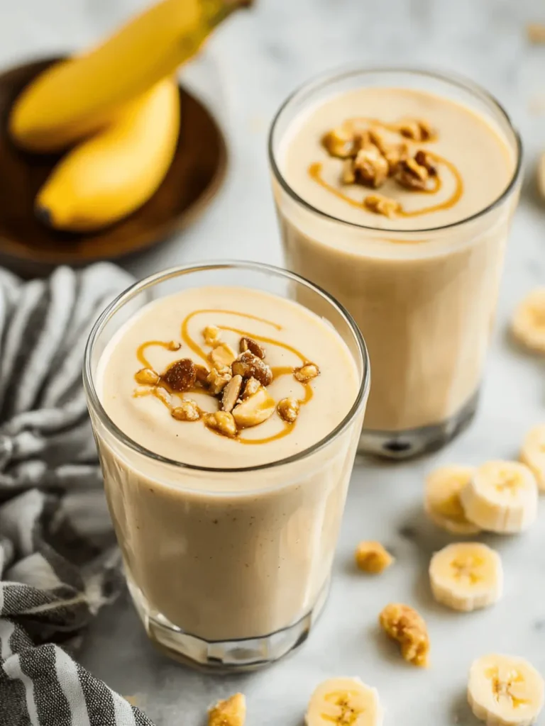 Energizing Peanut Butter Banana Smoothie for Busy Mornings 4 Peanut Butter Banana Smoothie