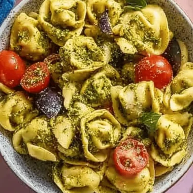 Pesto Tortellini Salad