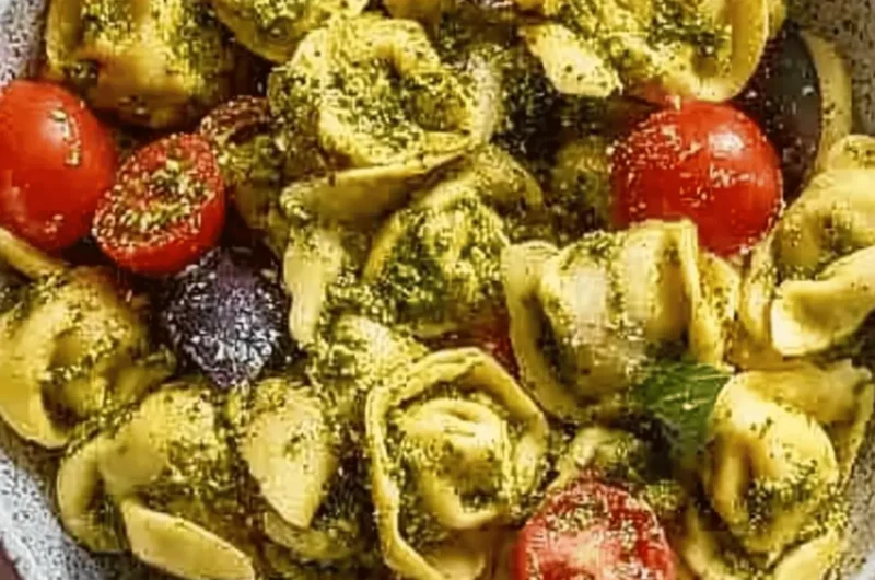 Pesto Tortellini Salad