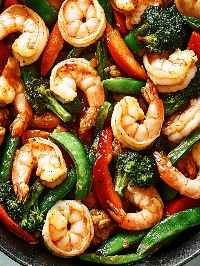 Savory Shrimp Stir-Fry: Quick, Colorful Weeknight Delight 4 Shrimp Stir-Fry
