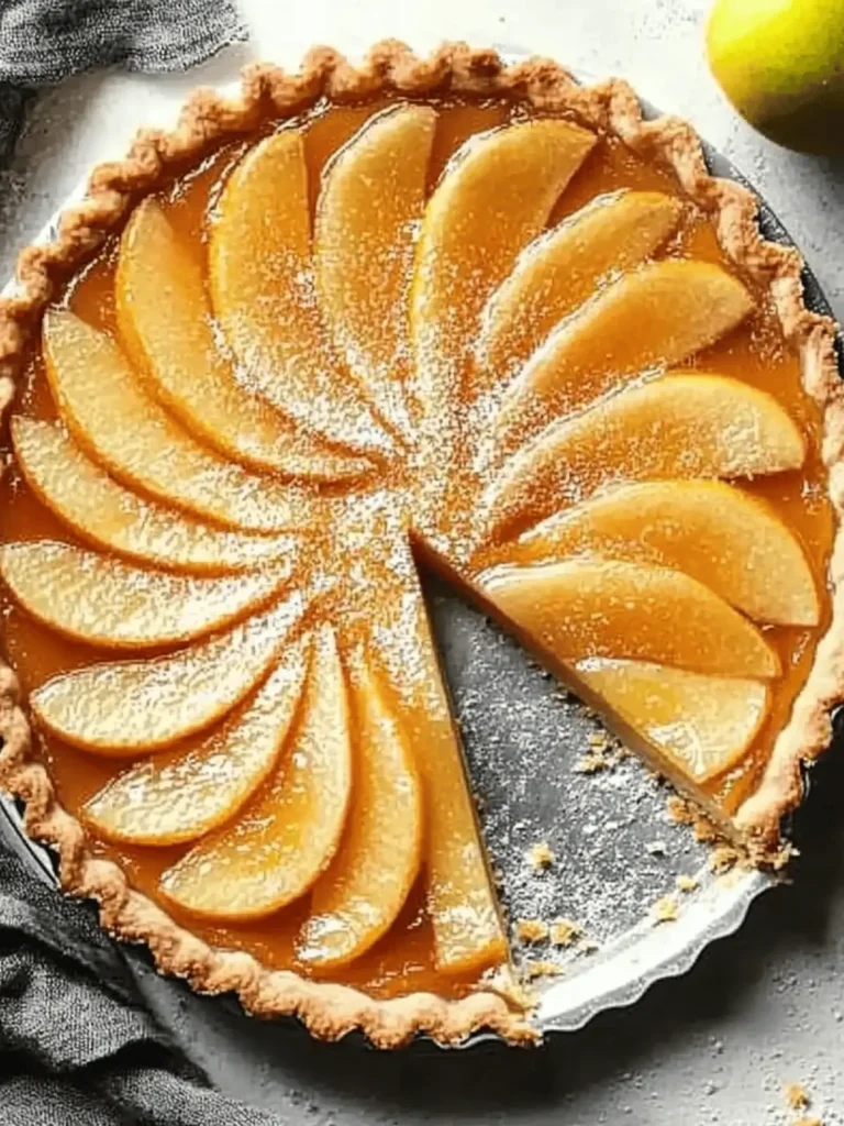 Pear Tart