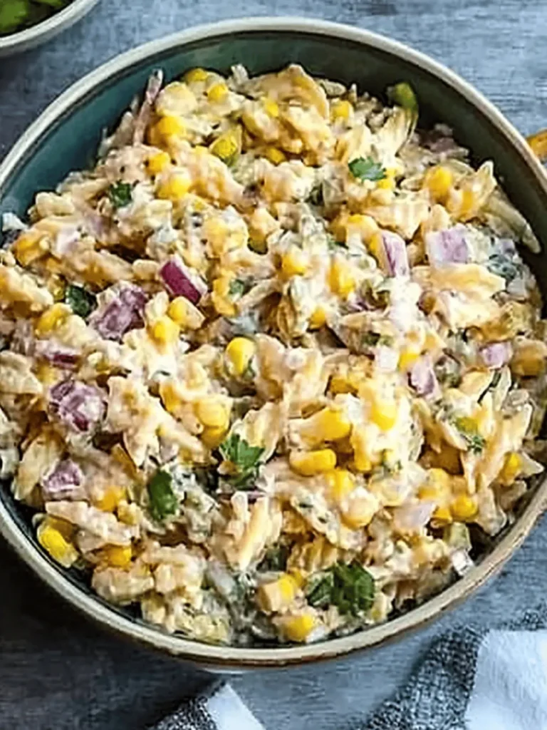 Mexican Street Corn Pasta Salad That's Perfect for Summer BBQs 3 Mexican Street Corn Pasta Salad