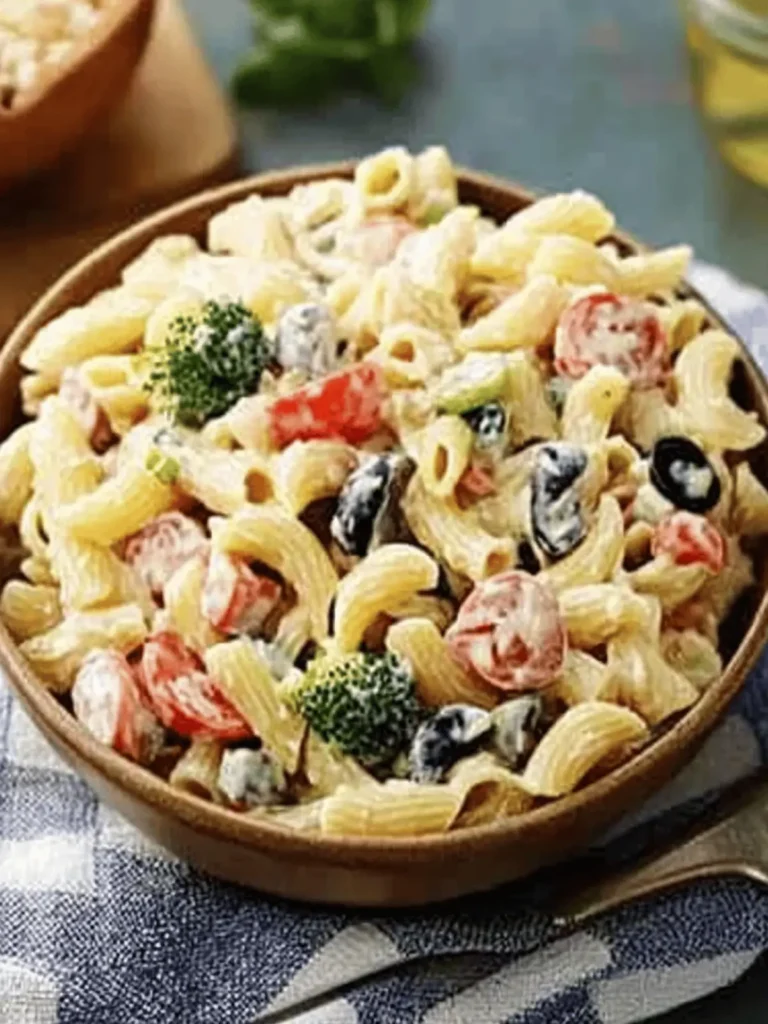 Creamy Pasta Salad that Everyone Will Love at Your Table 4 Creamy Pasta Salad