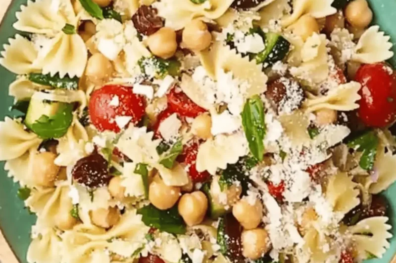 Chickpea Pasta Salad