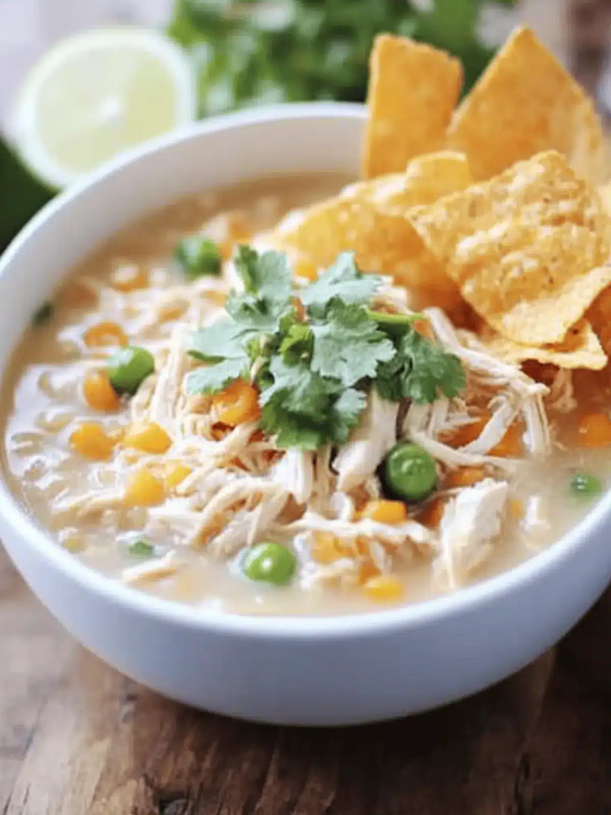 Slow Cooker White Chicken Chili