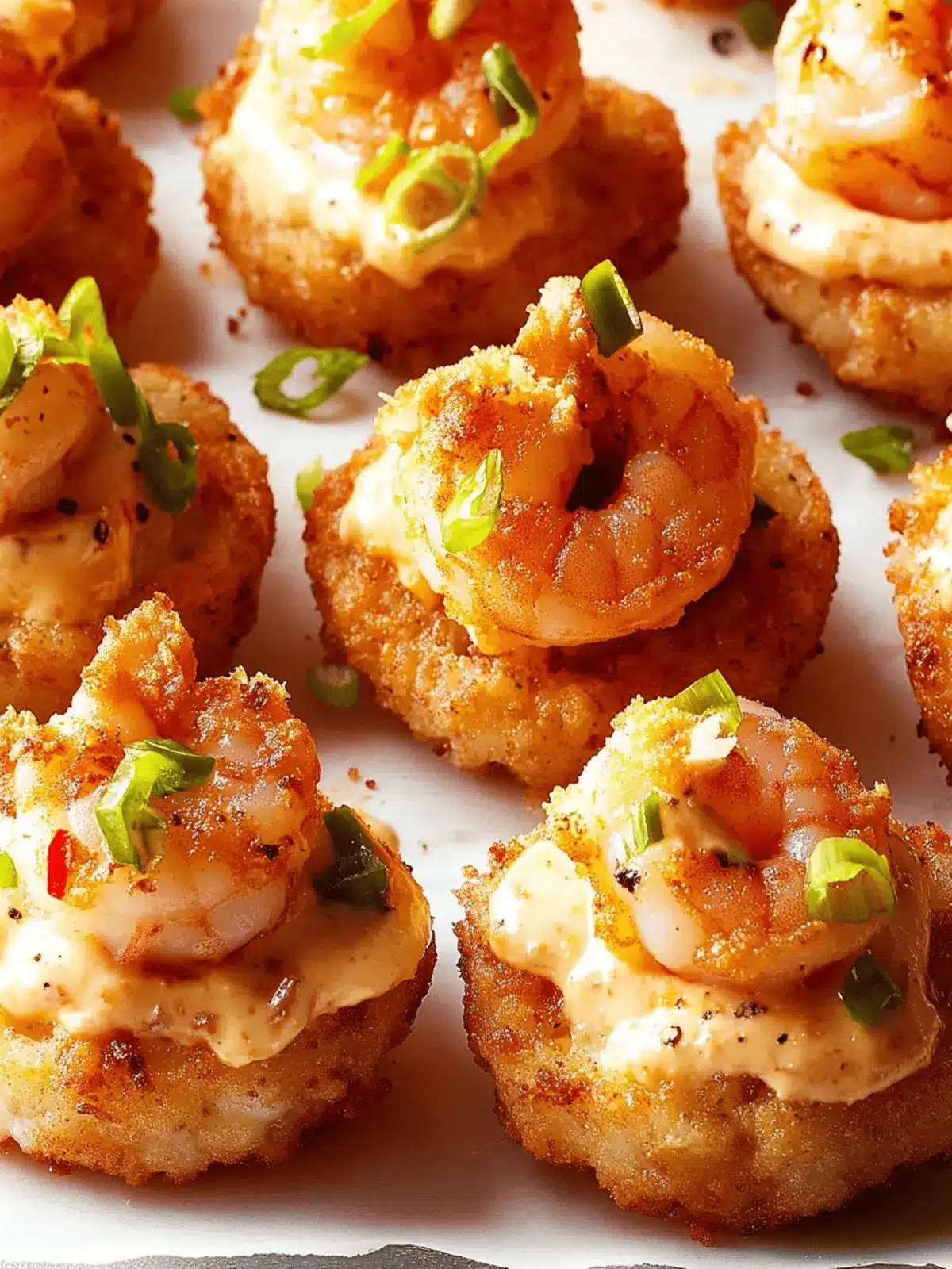Cheesy Shrimp & Grits Bites