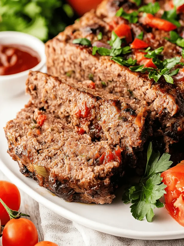 Mediterranean Meatloaf: A Flavorful Twist for Family Dinner 4 Mediterranean Meatloaf