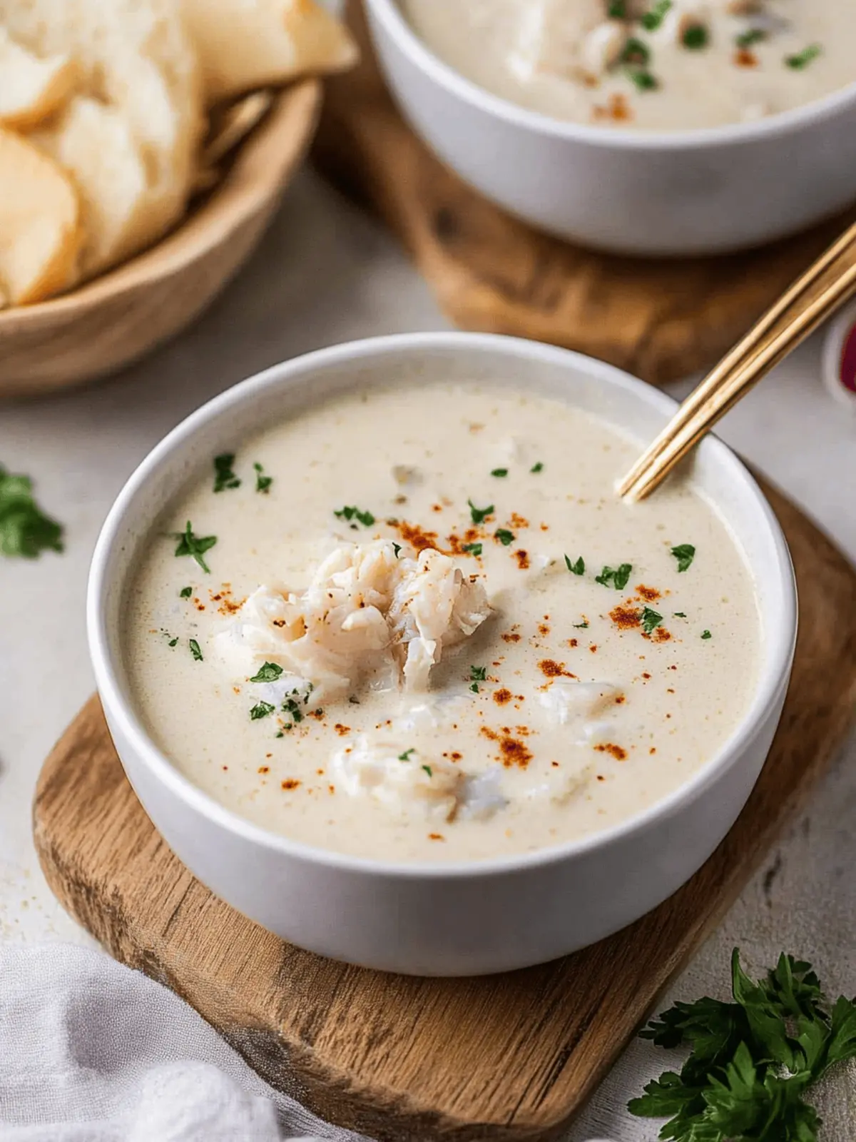 Cream of Crab Soup: A Cozy Maryland Delight at Home 5 Cream of Crab Soup