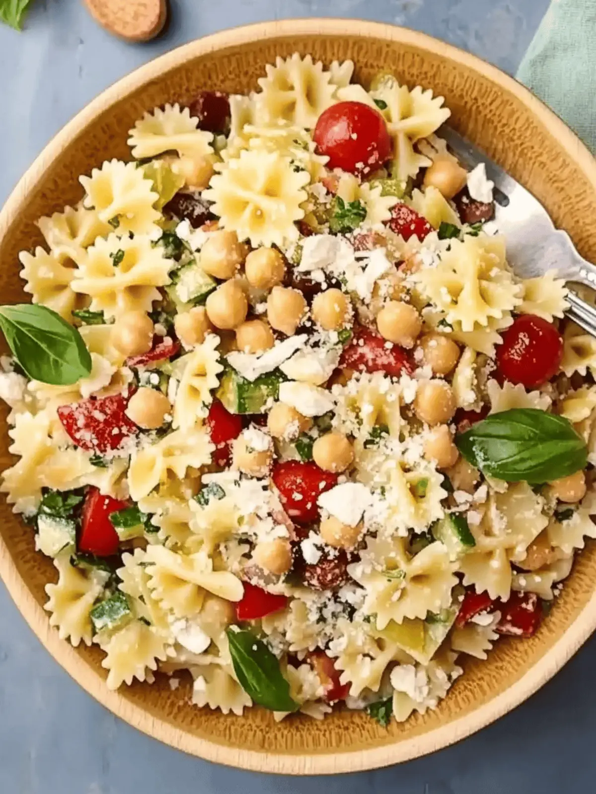 Chickpea Pasta Salad