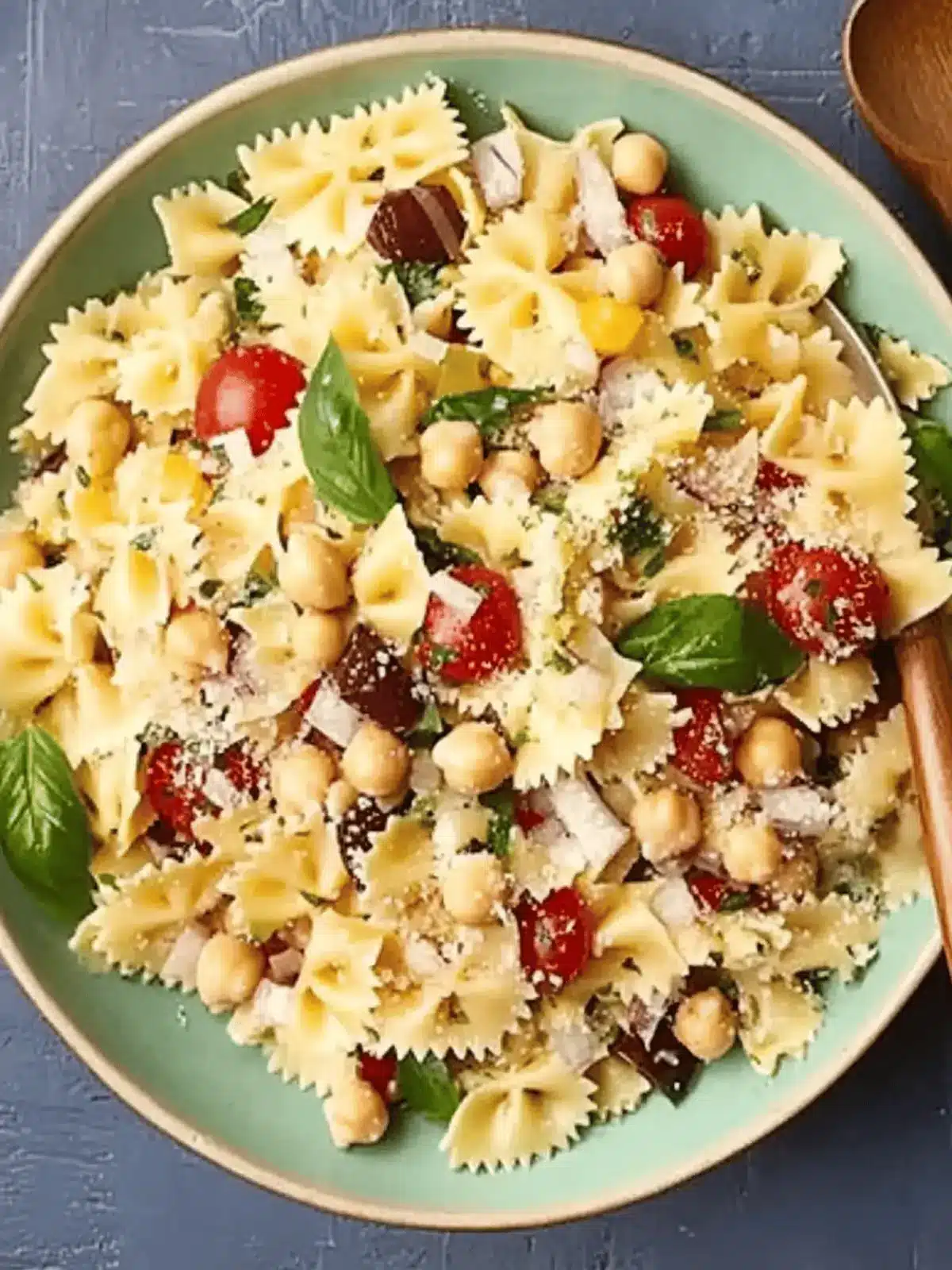 Chickpea Pasta Salad