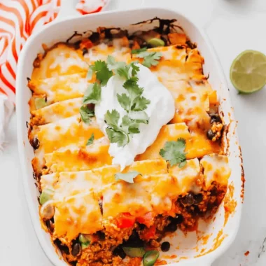 Walking Taco Casserole