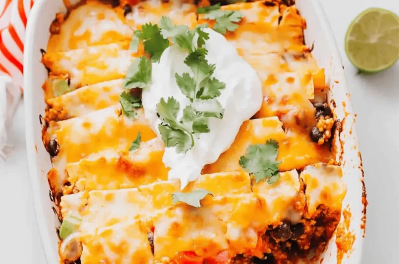Walking Taco Casserole
