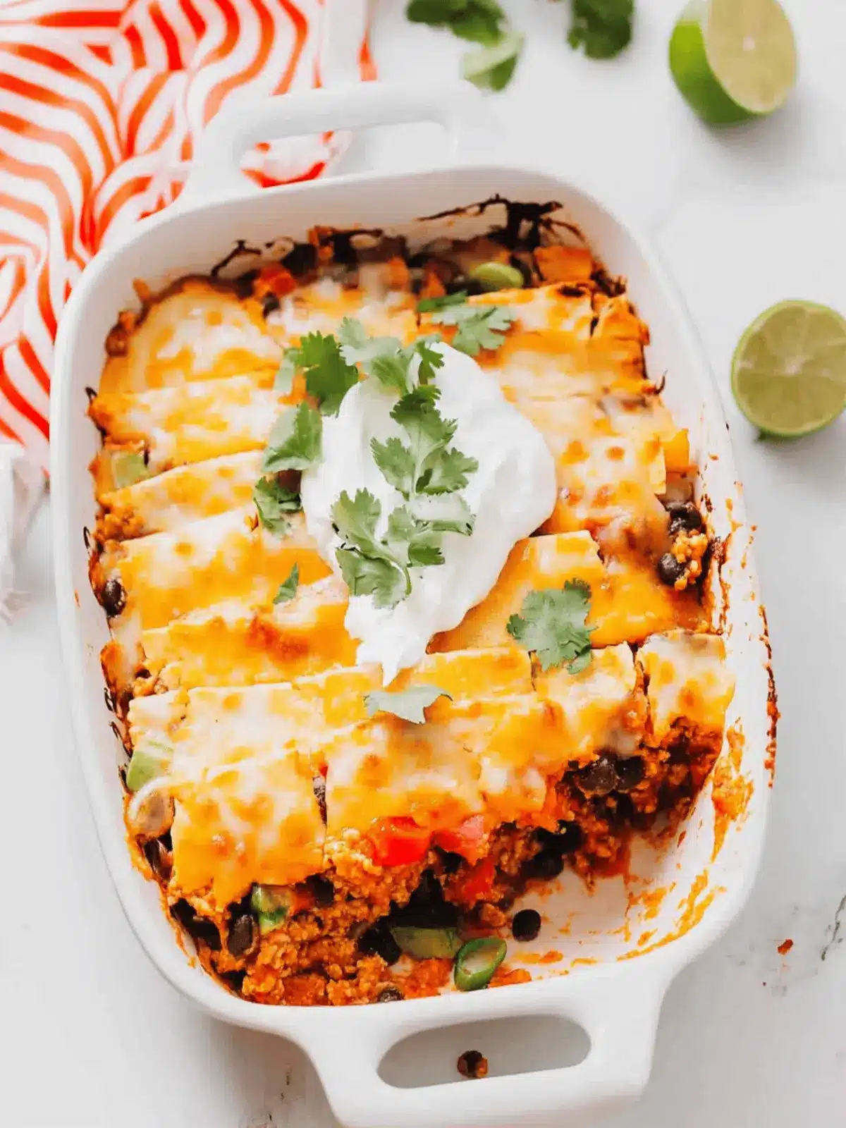 Walking Taco Casserole
