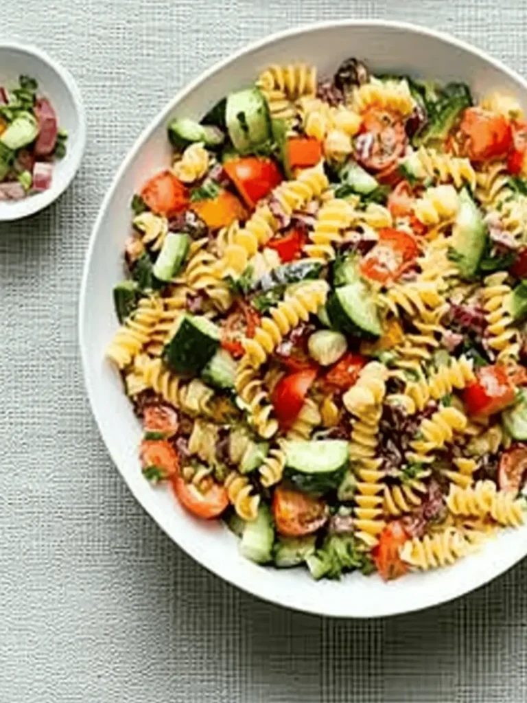 Vibrant Veggie Pasta Salad for a Refreshing Summer Feast 4 Veggie Pasta Salad